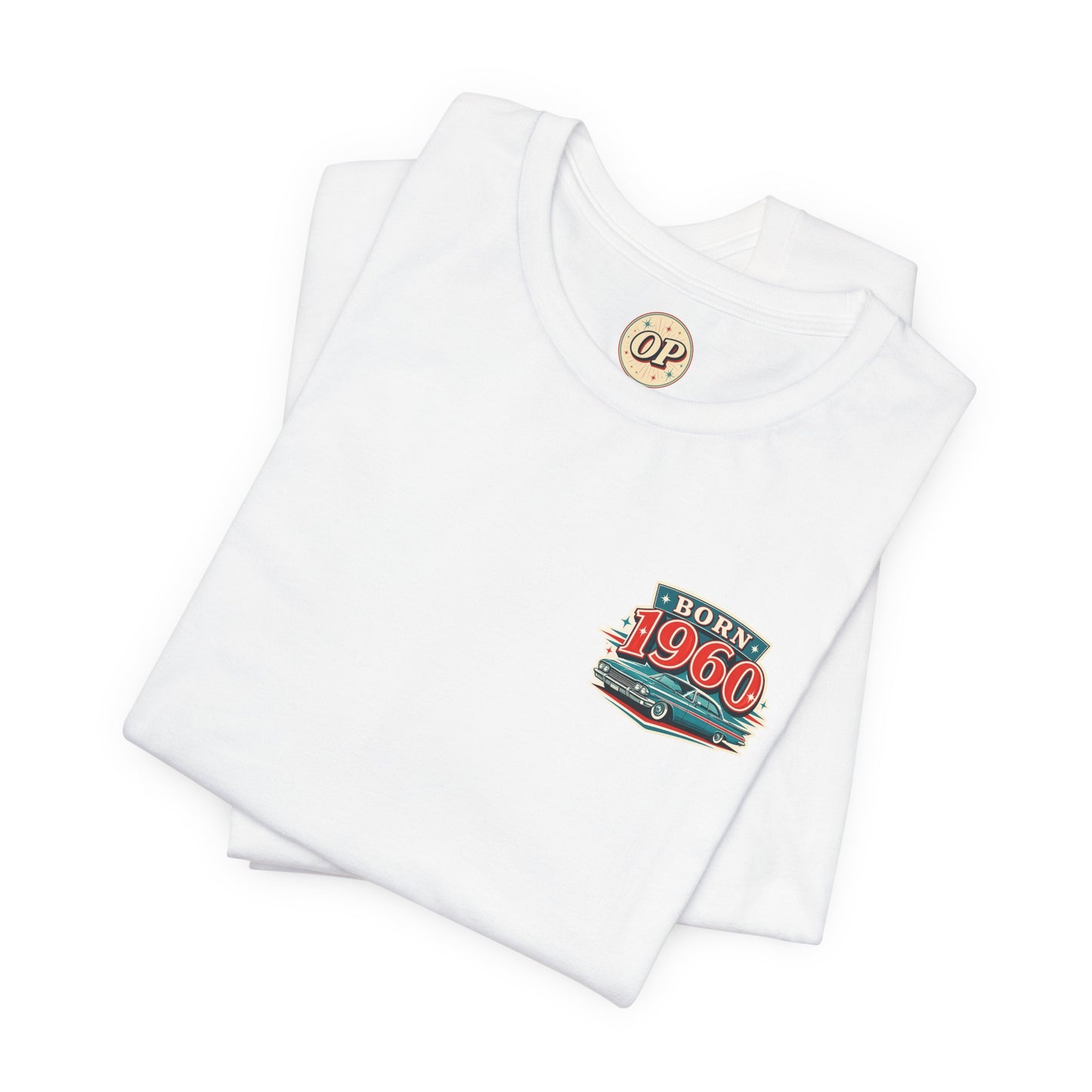 1960 Chevrolet T-Shirt | Vintage Born in 1960 Gift | 66th Birthday Retro Tee for Men & Women