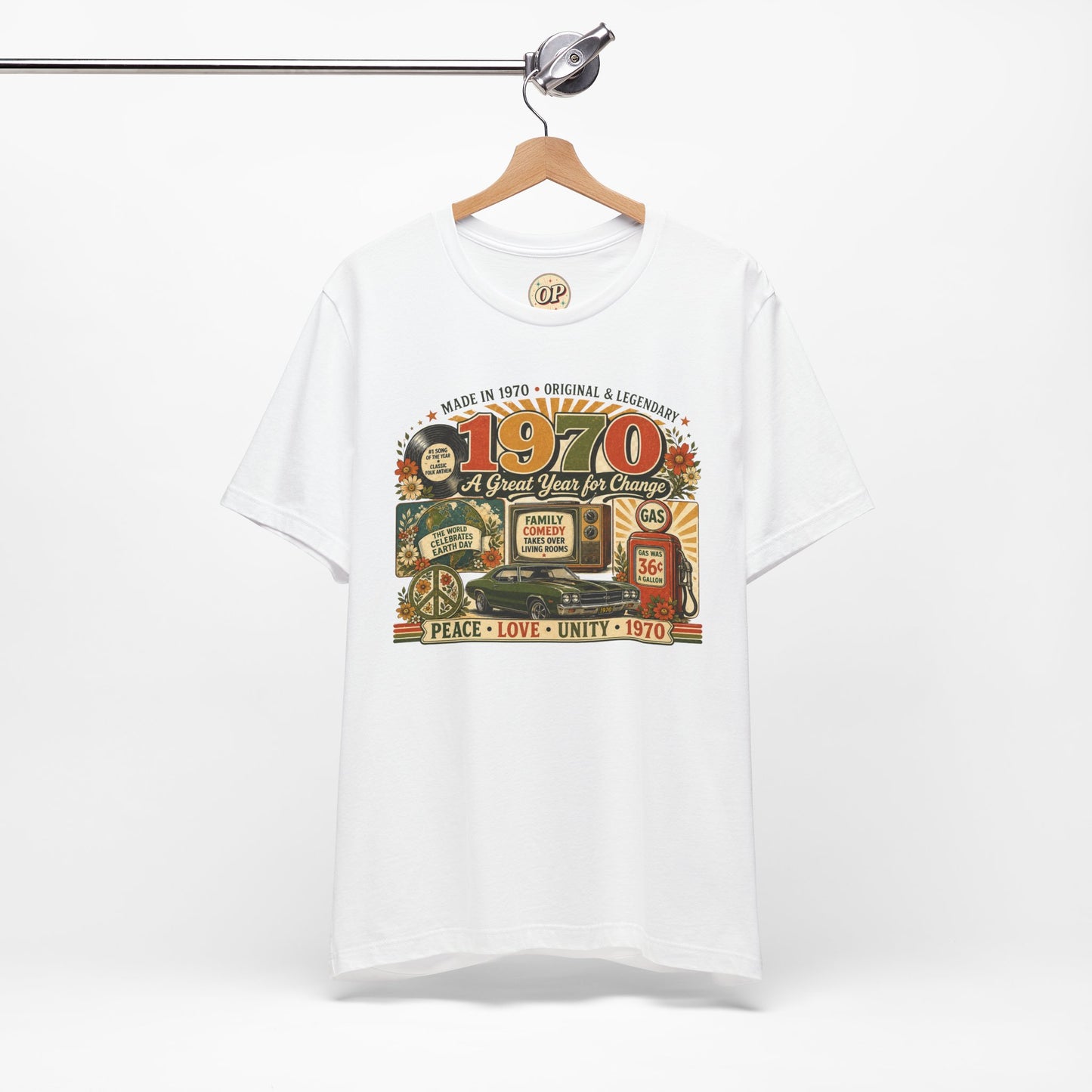 1970 Chevelle SS T-Shirt | Born in 1970 Birthday Gift | 56th Birthday Tee for Men & Women
