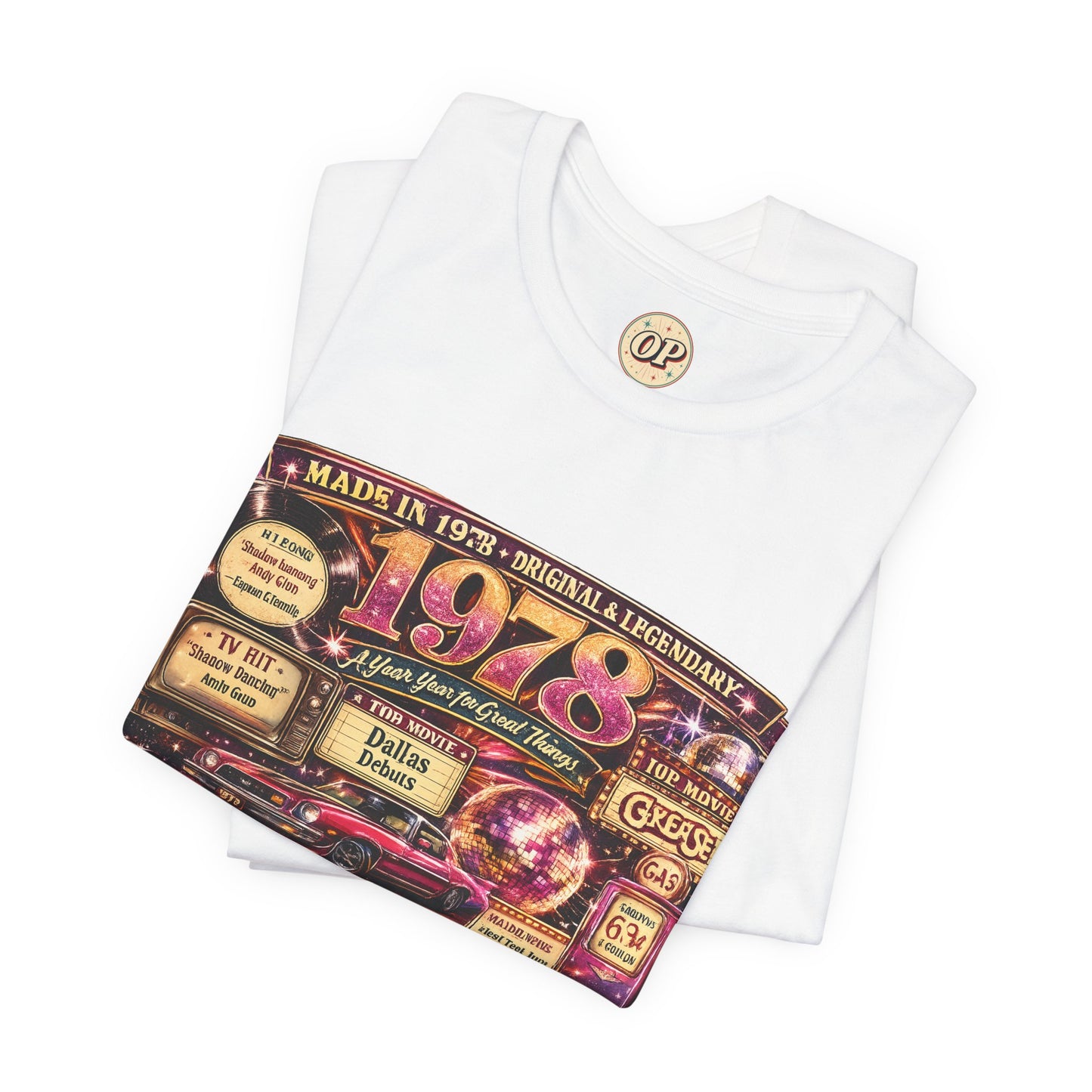 1978 Muscle Car T-Shirt | Born in 1978 Birthday Gift | 48th Birthday Tee for Men & Women