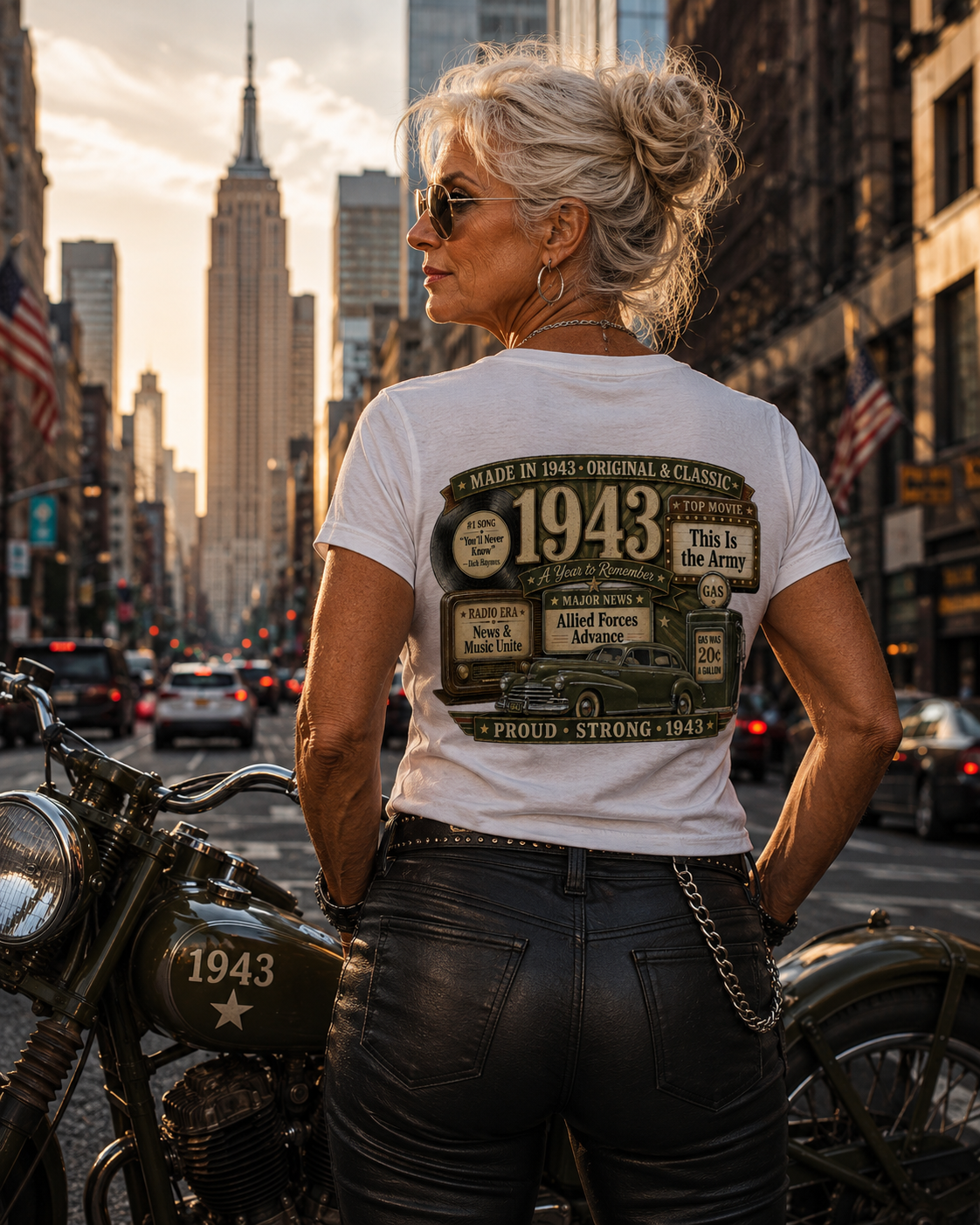 1943 Fleetmaster T-Shirt | Vintage Born in 1943 Gift | 83rd Birthday Retro Tee for Men & Women