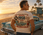 1958 Chevrolet Impala T-Shirt | Vintage Born in 1958 Gift | 68th Birthday Retro Tee for Men & Women