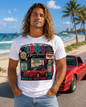 1986 Classic Sports Car T-Shirt | Born in 1986 40th Birthday Gift | Milestone Birthday Tee for Men & Women