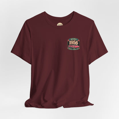 1956 Thunderbird T-Shirt | Vintage Born in 1956 Gift | 70th Birthday Retro Tee for Men & Women