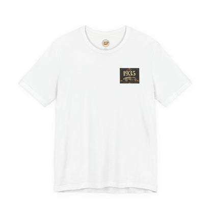 1935 Auburn Speedster T-Shirt | Vintage Born in 1935 Gift | 91st Birthday Retro Tee for Men & Women