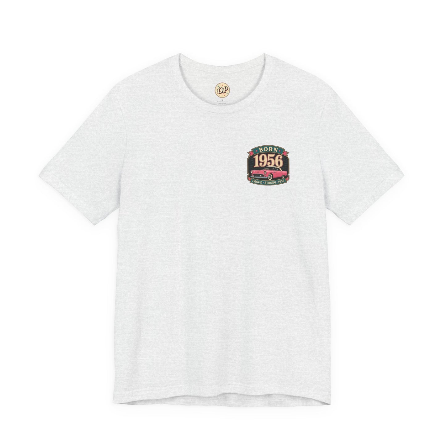 1956 Thunderbird T-Shirt | Vintage Born in 1956 Gift | 70th Birthday Retro Tee for Men & Women