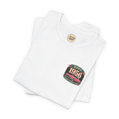 1956 Thunderbird T-Shirt | Vintage Born in 1956 Gift | 70th Birthday Retro Tee for Men & Women