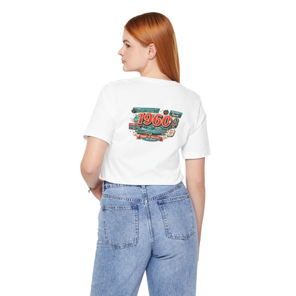 1960 Chevrolet T-Shirt | Vintage Born in 1960 Gift | 66th Birthday Retro Tee for Men & Women