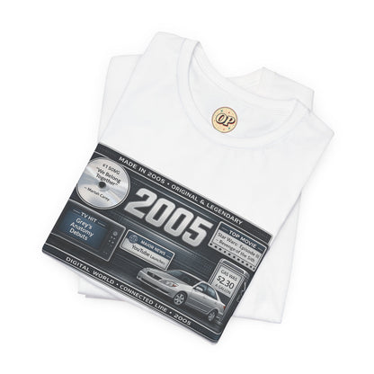 2005 Y2K Classic Car T-Shirt | Born in 2005 21st Birthday Gift | Legal Milestone Tee for Men & Women