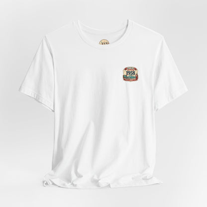 1958 Chevrolet Impala T-Shirt | Vintage Born in 1958 Gift | 68th Birthday Retro Tee for Men & Women