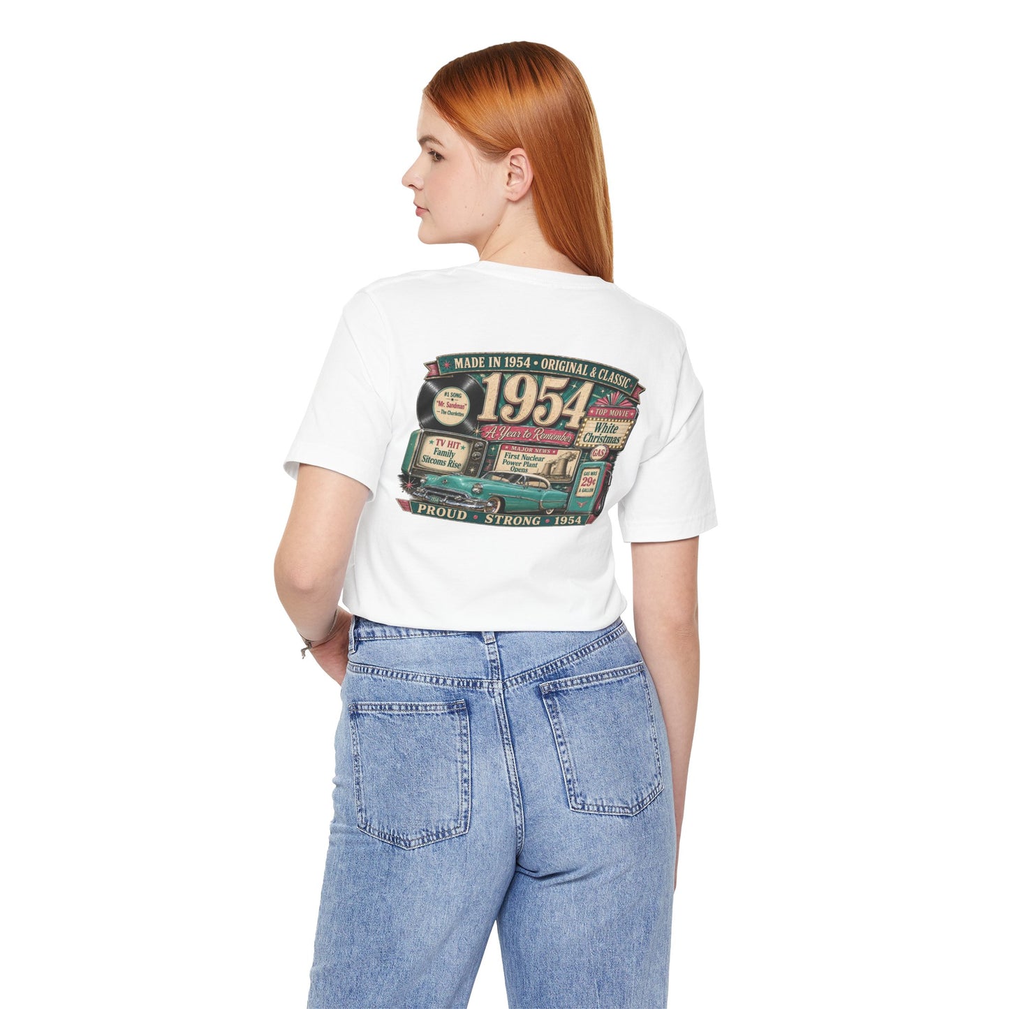 1954 Oldsmobile 88 T-Shirt | Vintage Born in 1954 Gift | 72nd Birthday Retro Tee for Men & Women