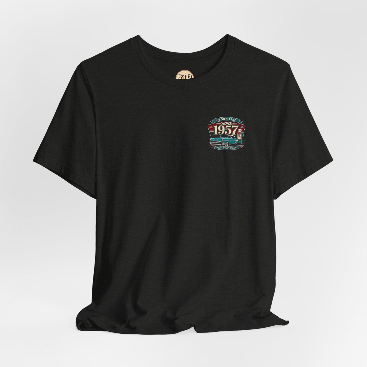 1957 Chevrolet Bel Air T-Shirt | Vintage Born in 1957 Gift | 69th Birthday Retro Tee for Men & Women