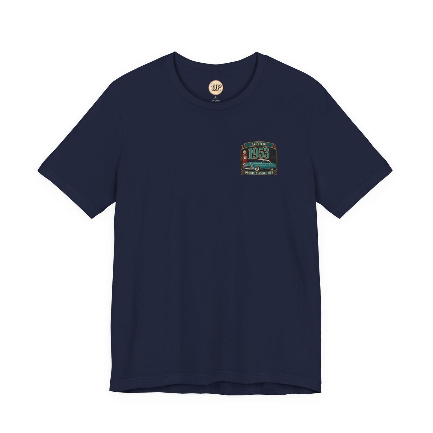 1953 Chevrolet T-Shirt | Vintage Born in 1953 Gift | 73rd Birthday Retro Tee for Men & Women
