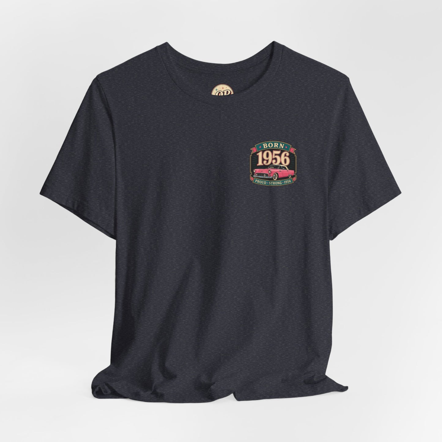 1956 Thunderbird T-Shirt | Vintage Born in 1956 Gift | 70th Birthday Retro Tee for Men & Women