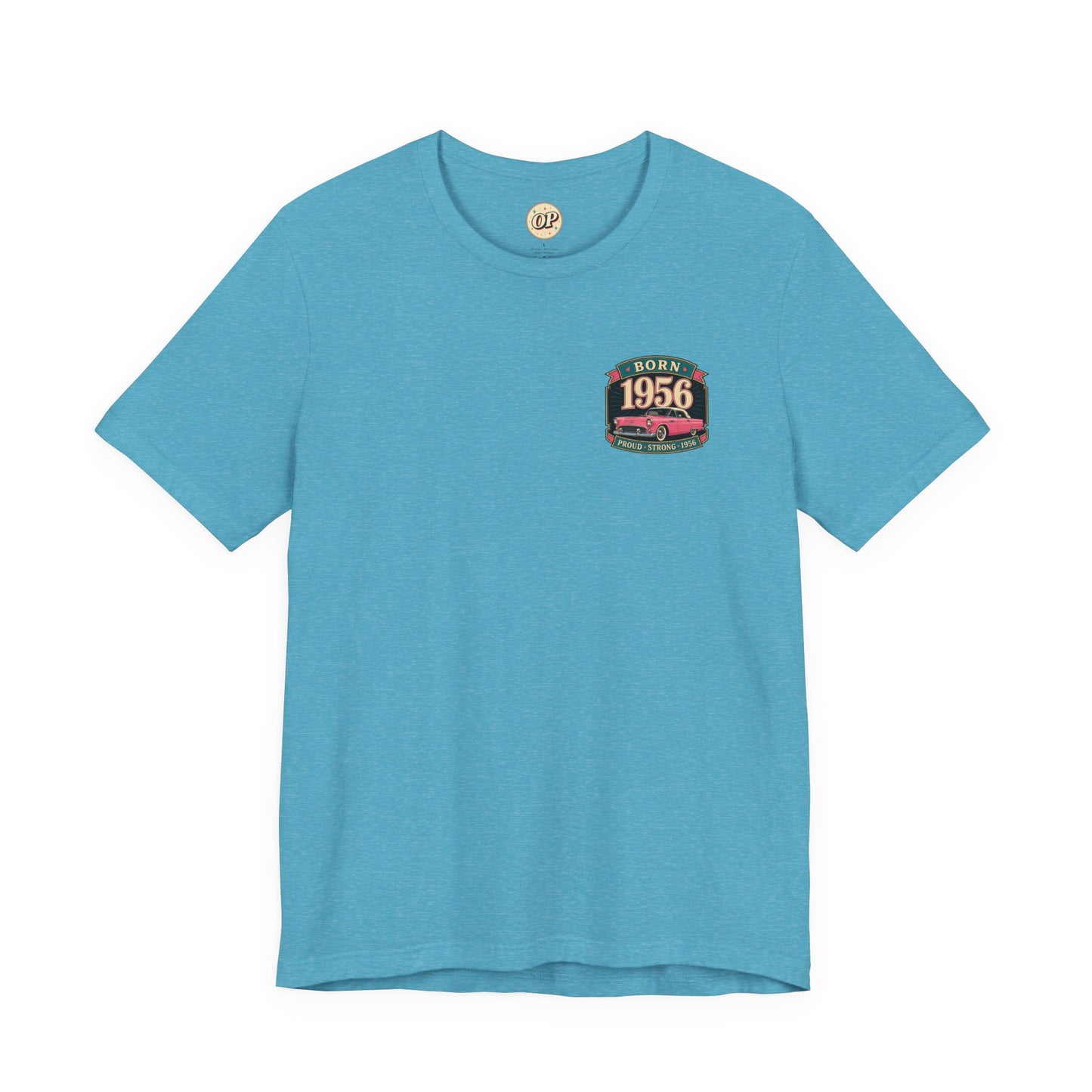 1956 Thunderbird T-Shirt | Vintage Born in 1956 Gift | 70th Birthday Retro Tee for Men & Women