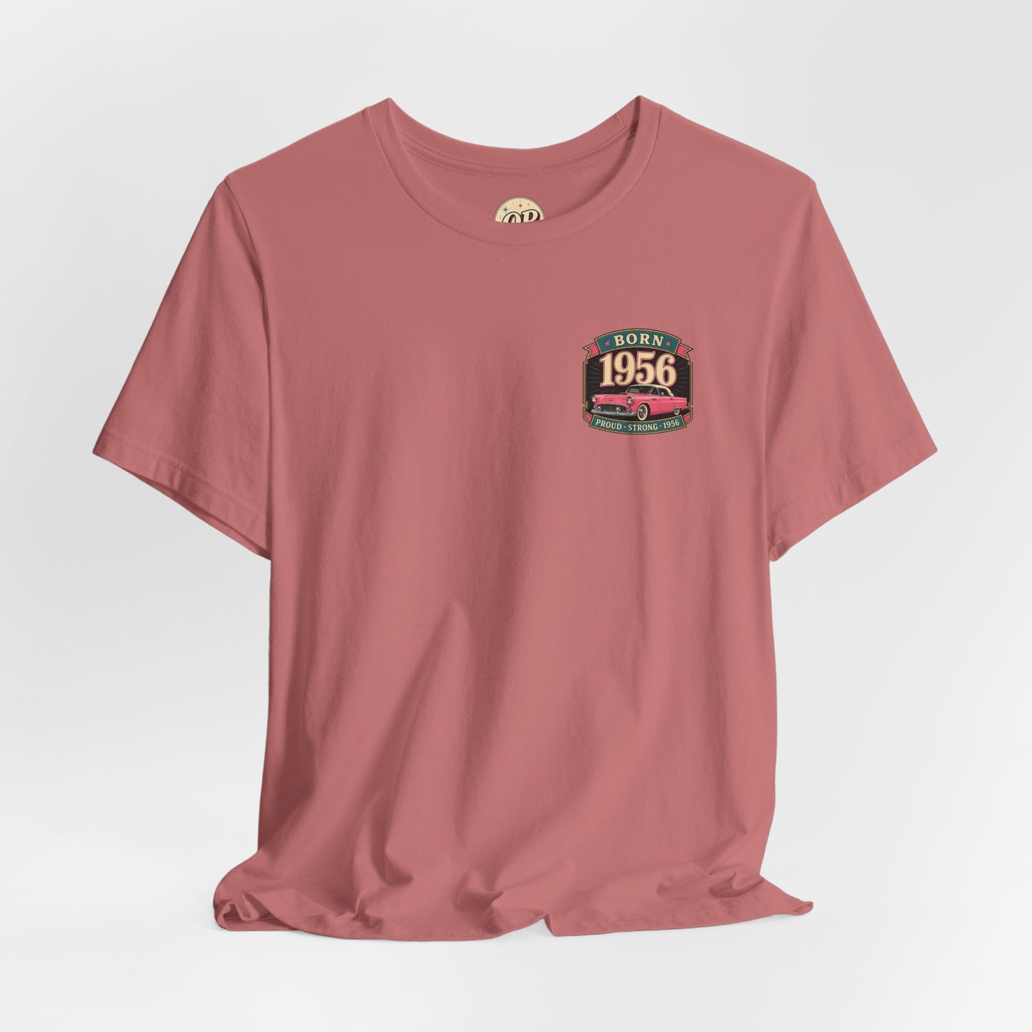 1956 Thunderbird T-Shirt | Vintage Born in 1956 Gift | 70th Birthday Retro Tee for Men & Women