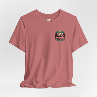 1956 Thunderbird T-Shirt | Vintage Born in 1956 Gift | 70th Birthday Retro Tee for Men & Women