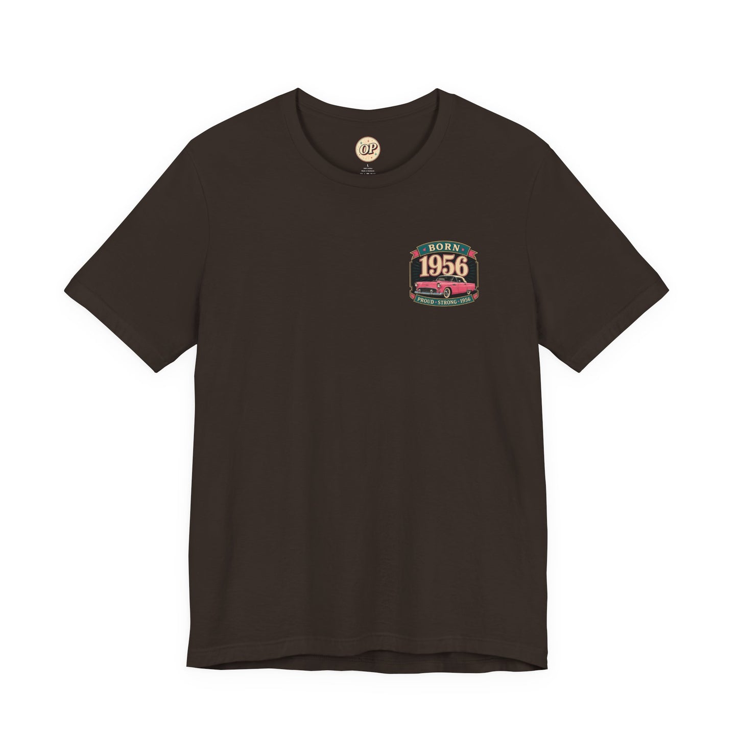 1956 Thunderbird T-Shirt | Vintage Born in 1956 Gift | 70th Birthday Retro Tee for Men & Women