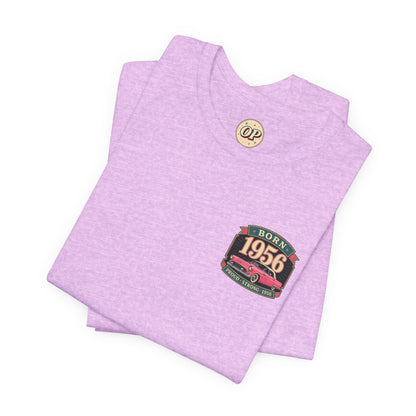 1956 Thunderbird T-Shirt | Vintage Born in 1956 Gift | 70th Birthday Retro Tee for Men & Women