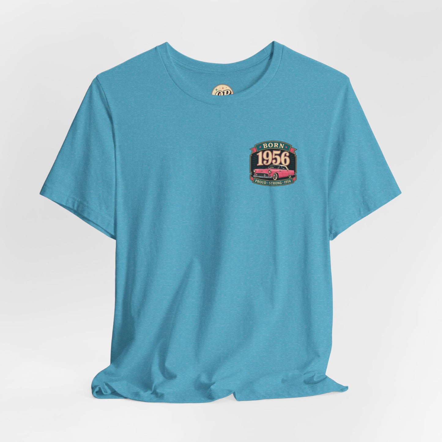 1956 Thunderbird T-Shirt | Vintage Born in 1956 Gift | 70th Birthday Retro Tee for Men & Women
