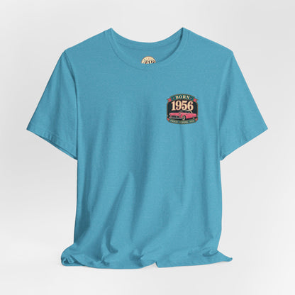 1956 Thunderbird T-Shirt | Vintage Born in 1956 Gift | 70th Birthday Retro Tee for Men & Women
