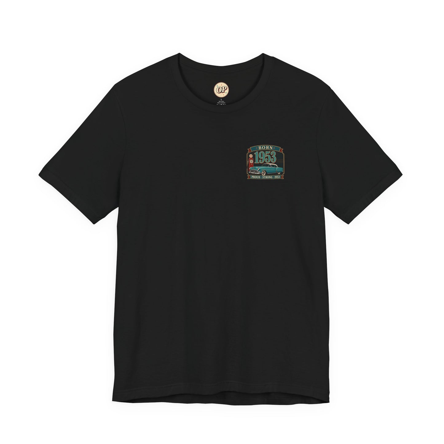 1953 Chevrolet T-Shirt | Vintage Born in 1953 Gift | 73rd Birthday Retro Tee for Men & Women