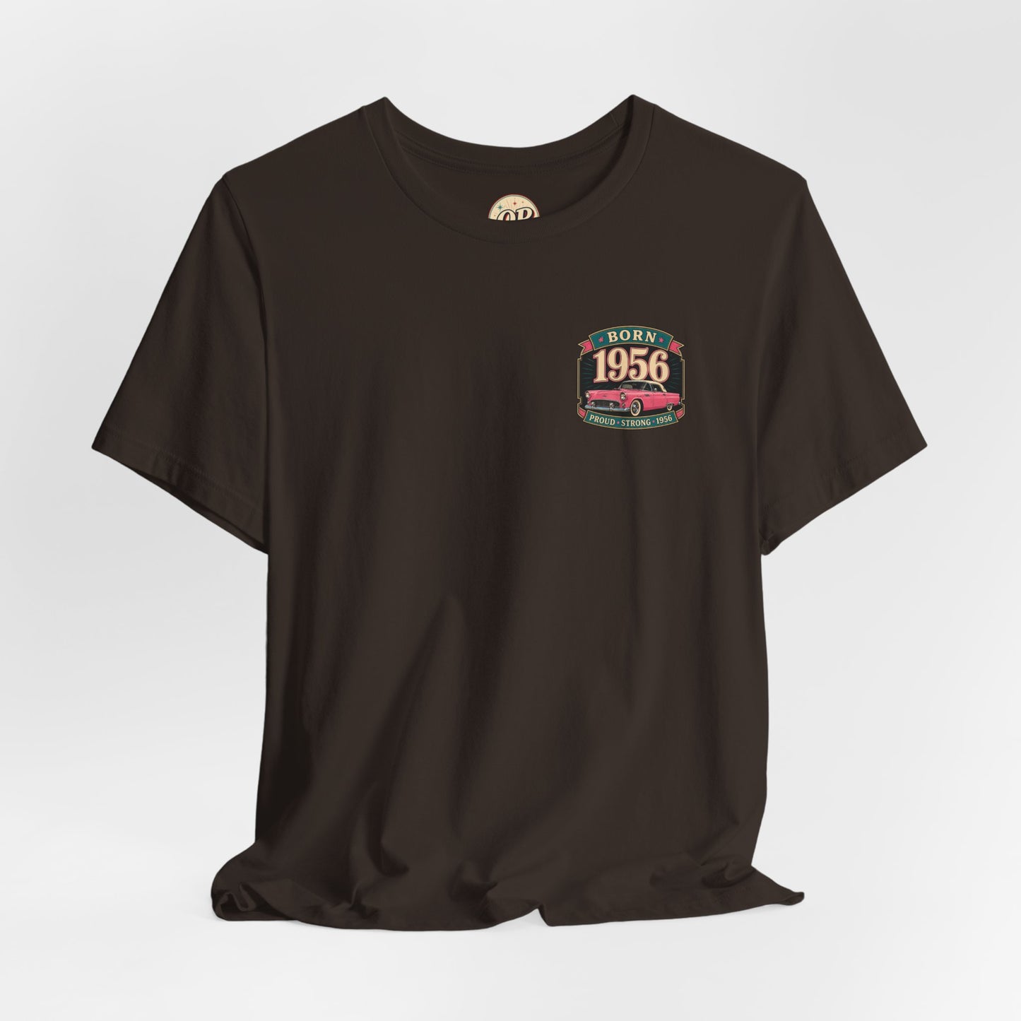 1956 Thunderbird T-Shirt | Vintage Born in 1956 Gift | 70th Birthday Retro Tee for Men & Women