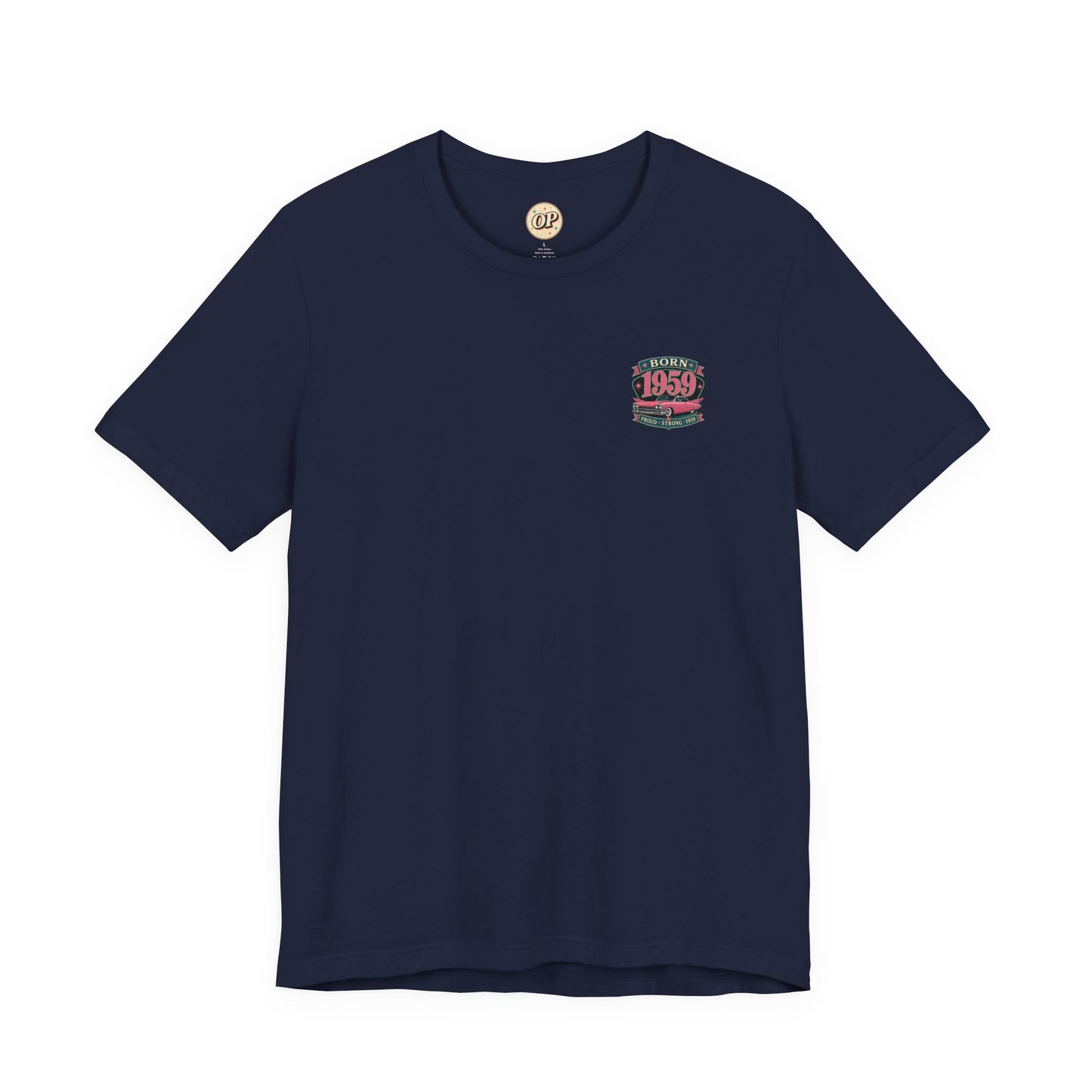 1959 Cadillac T-Shirt | Vintage Born in 1959 Gift | 67th Birthday Retro Tee for Men & Women
