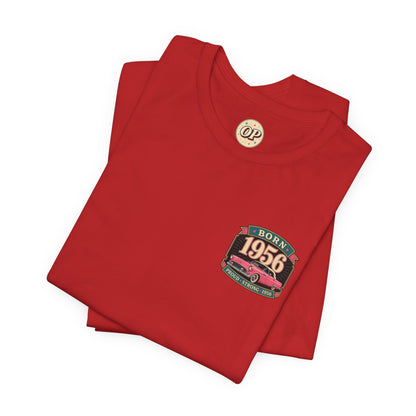 1956 Thunderbird T-Shirt | Vintage Born in 1956 Gift | 70th Birthday Retro Tee for Men & Women