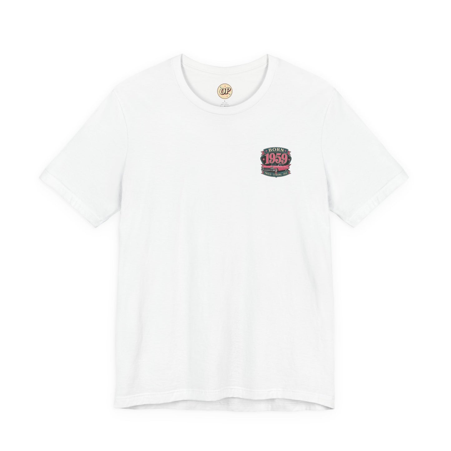 1959 Cadillac T-Shirt | Vintage Born in 1959 Gift | 67th Birthday Retro Tee for Men & Women