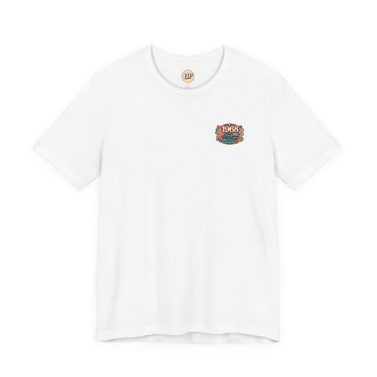 1968 Charger T-Shirt | Vintage Born in 1968 Gift | 58th Birthday Retro Tee for Men & Women