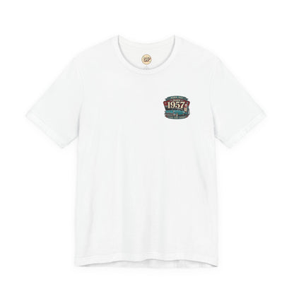 1957 Chevrolet Bel Air T-Shirt | Vintage Born in 1957 Gift | 69th Birthday Retro Tee for Men & Women
