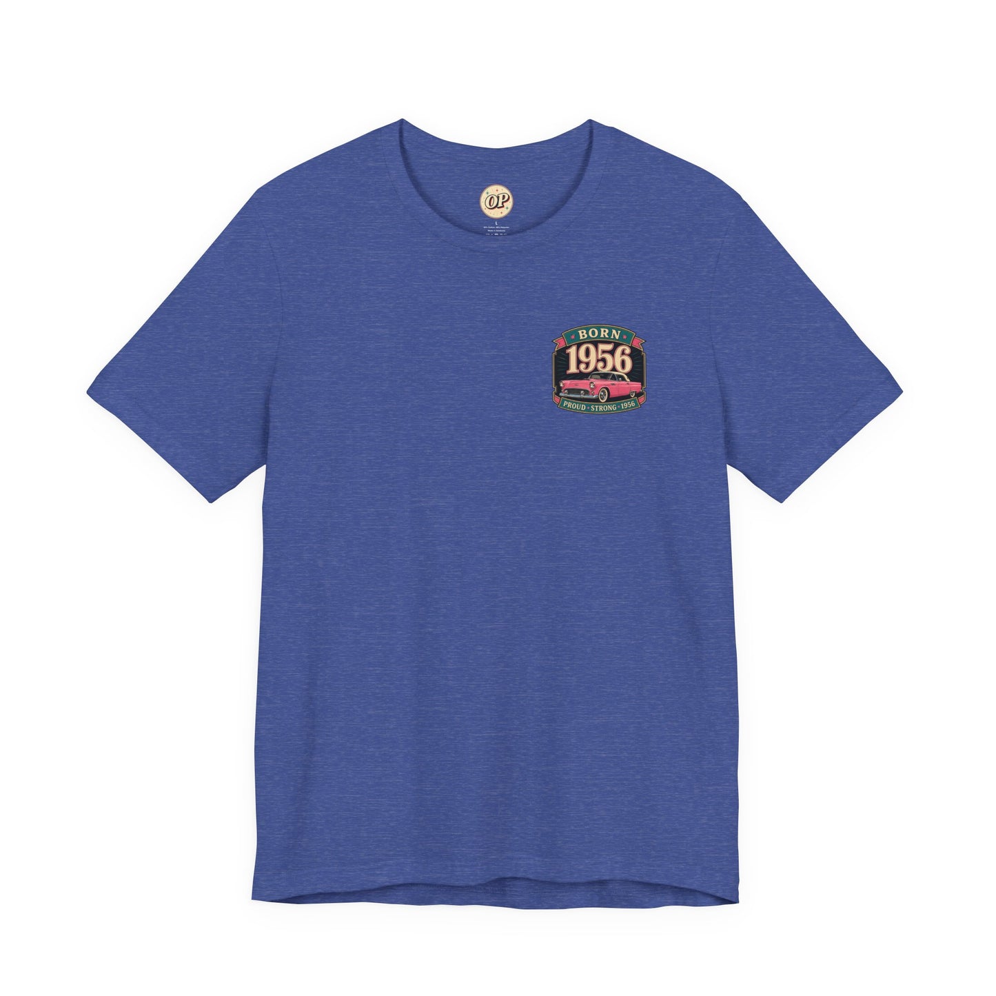 1956 Thunderbird T-Shirt | Vintage Born in 1956 Gift | 70th Birthday Retro Tee for Men & Women