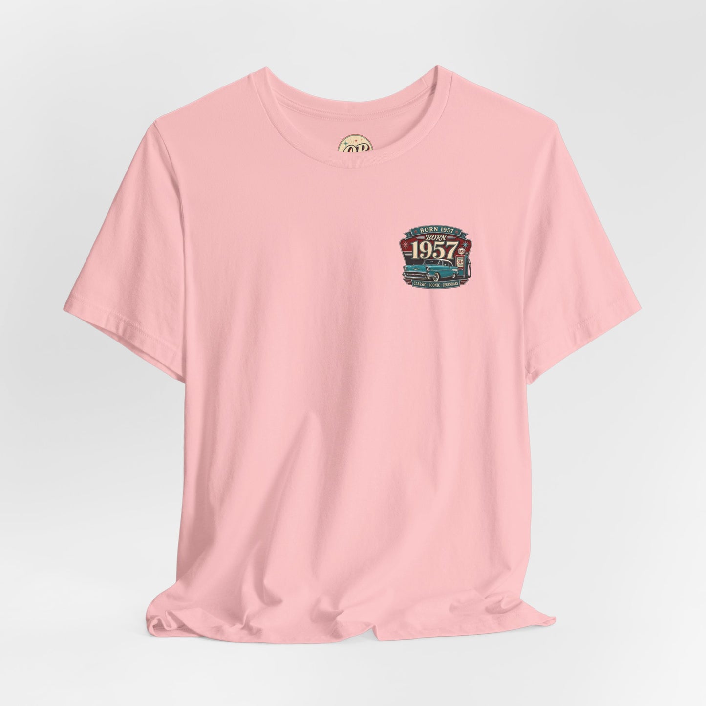 1957 Chevrolet Bel Air T-Shirt | Vintage Born in 1957 Gift | 69th Birthday Retro Tee for Men & Women