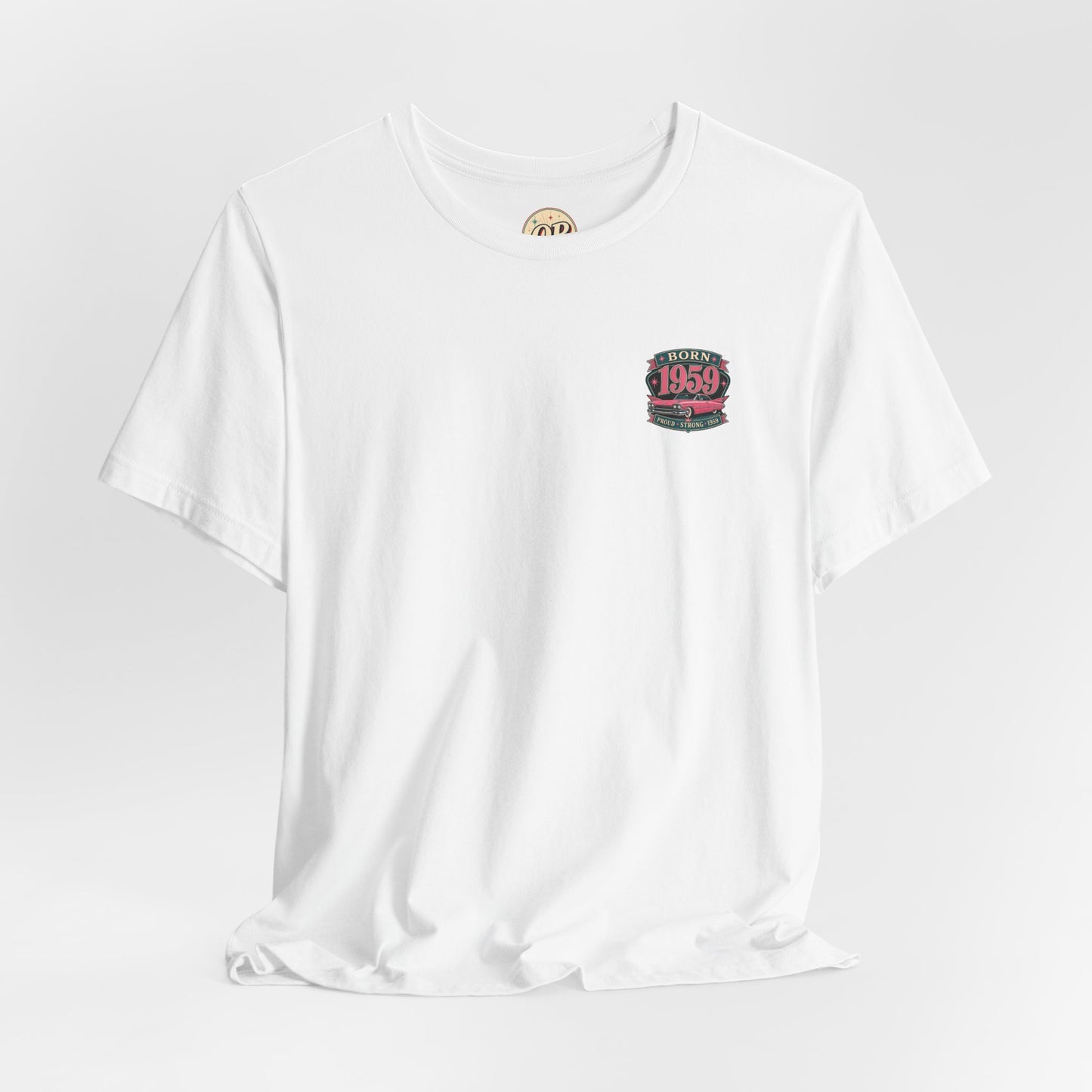 1959 Cadillac T-Shirt | Vintage Born in 1959 Gift | 67th Birthday Retro Tee for Men & Women