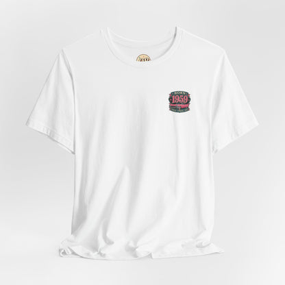 1959 Cadillac T-Shirt | Vintage Born in 1959 Gift | 67th Birthday Retro Tee for Men & Women