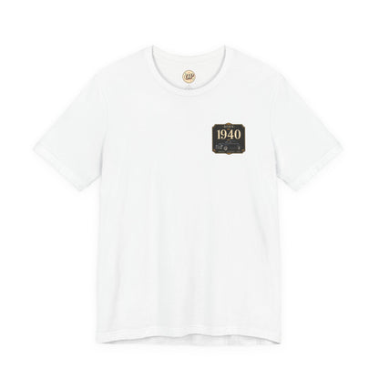 1940 Classic Coupe T-Shirt | Vintage Born in 1940 Gift | 86th Birthday Retro Tee for Men & Women