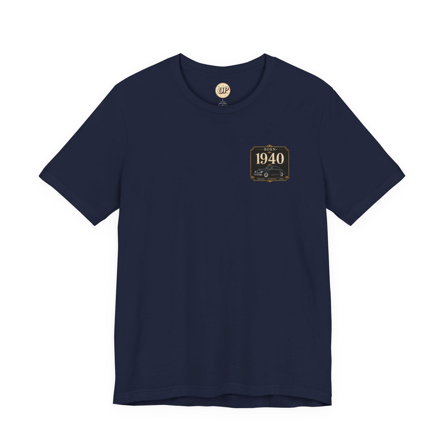 1940 Classic Coupe T-Shirt | Vintage Born in 1940 Gift | 86th Birthday Retro Tee for Men & Women