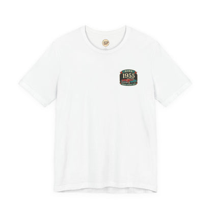 1955 Chevrolet Classic T-Shirt | Vintage Born in 1955 Gift | 71st Birthday Retro Tee for Men & Women
