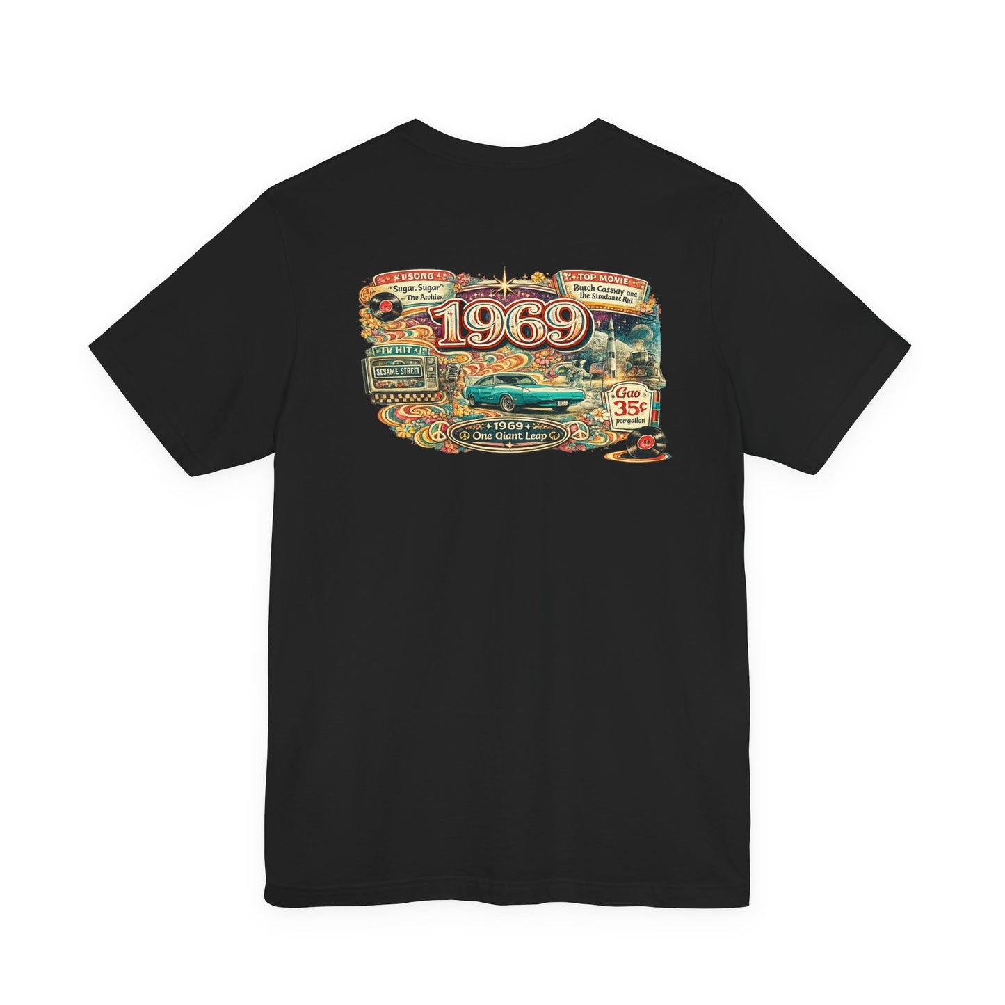 1969 Charger T-Shirt | Vintage Born in 1969 Gift | 57th Birthday Retro Tee for Men & Women