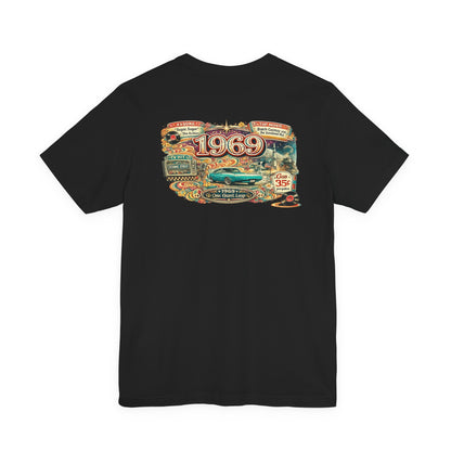 1969 Charger T-Shirt | Vintage Born in 1969 Gift | 57th Birthday Retro Tee for Men & Women