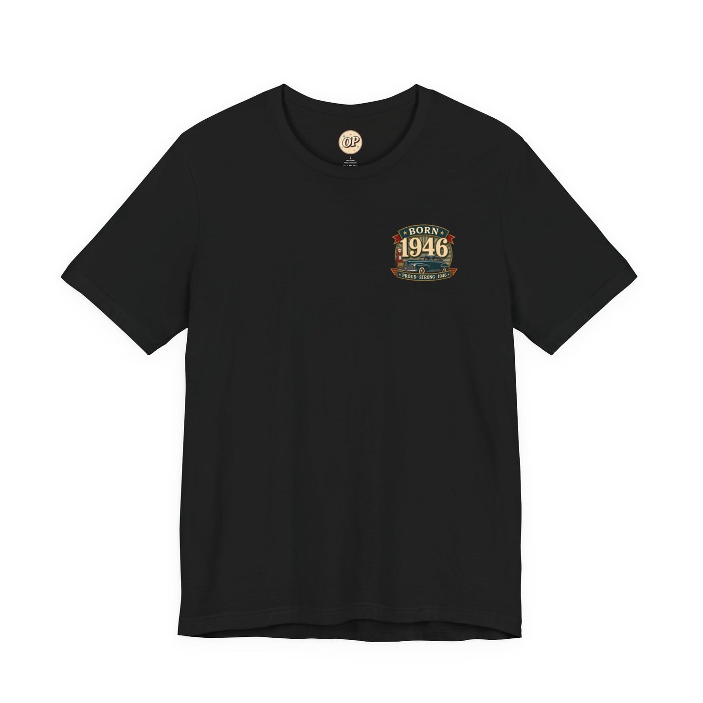 1946 Super Deluxe T-Shirt | Vintage Born in 1946 Gift | 80th Birthday Retro Tee for Men & Women