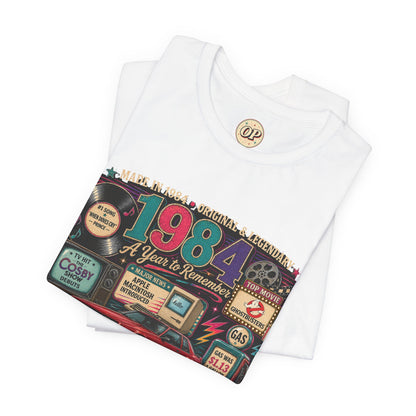 1984 Classic Sports Car T-Shirt | Born in 1984 Birthday Gift | 42nd Birthday Tee for Men & Women
