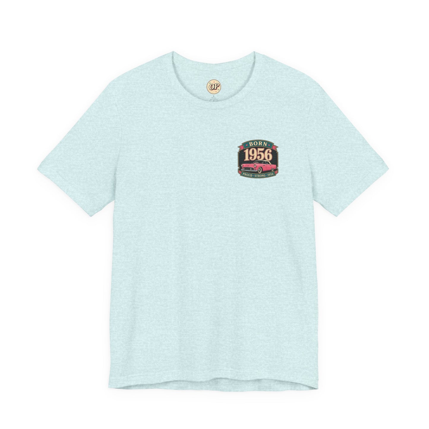 1956 Thunderbird T-Shirt | Vintage Born in 1956 Gift | 70th Birthday Retro Tee for Men & Women