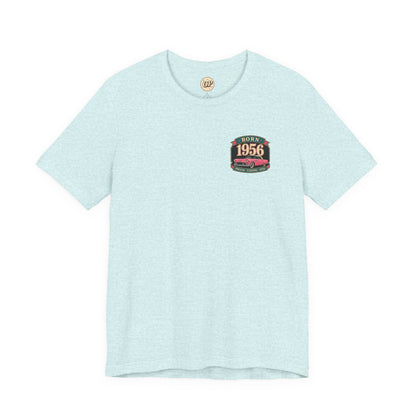 1956 Thunderbird T-Shirt | Vintage Born in 1956 Gift | 70th Birthday Retro Tee for Men & Women