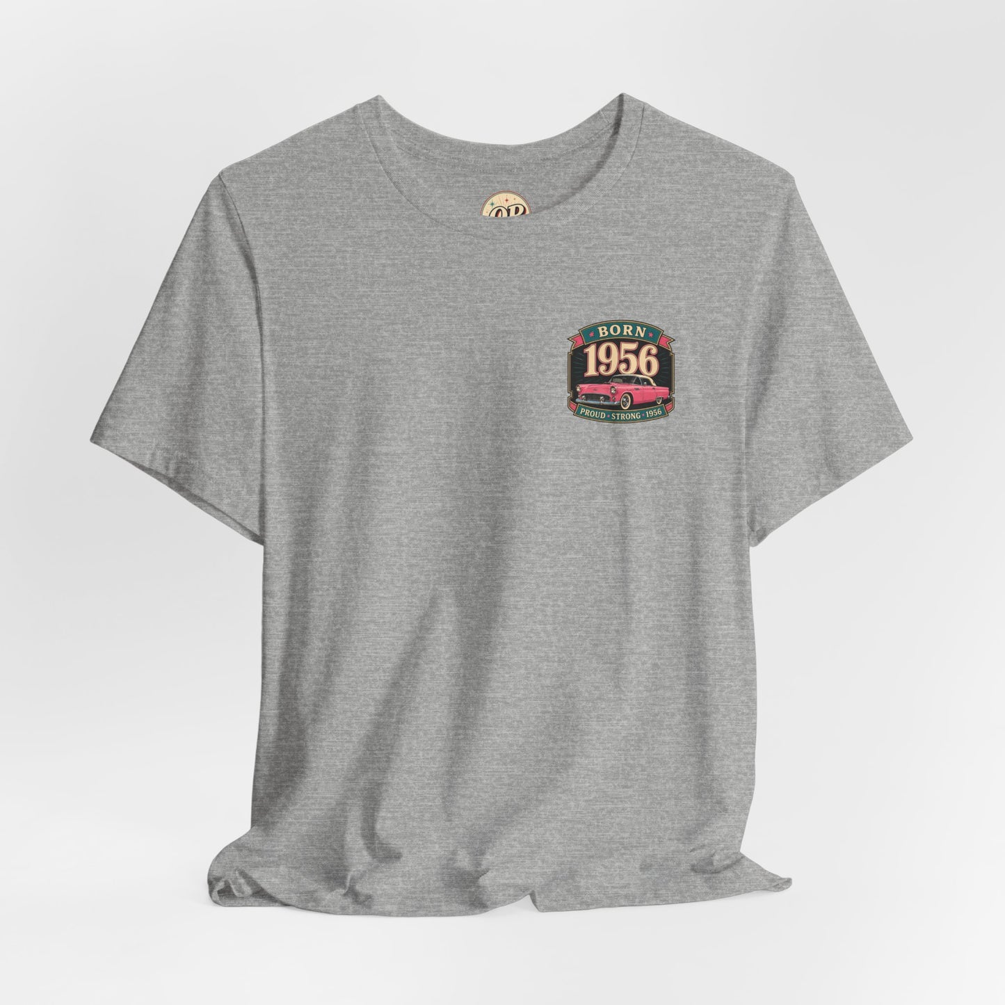 1956 Thunderbird T-Shirt | Vintage Born in 1956 Gift | 70th Birthday Retro Tee for Men & Women