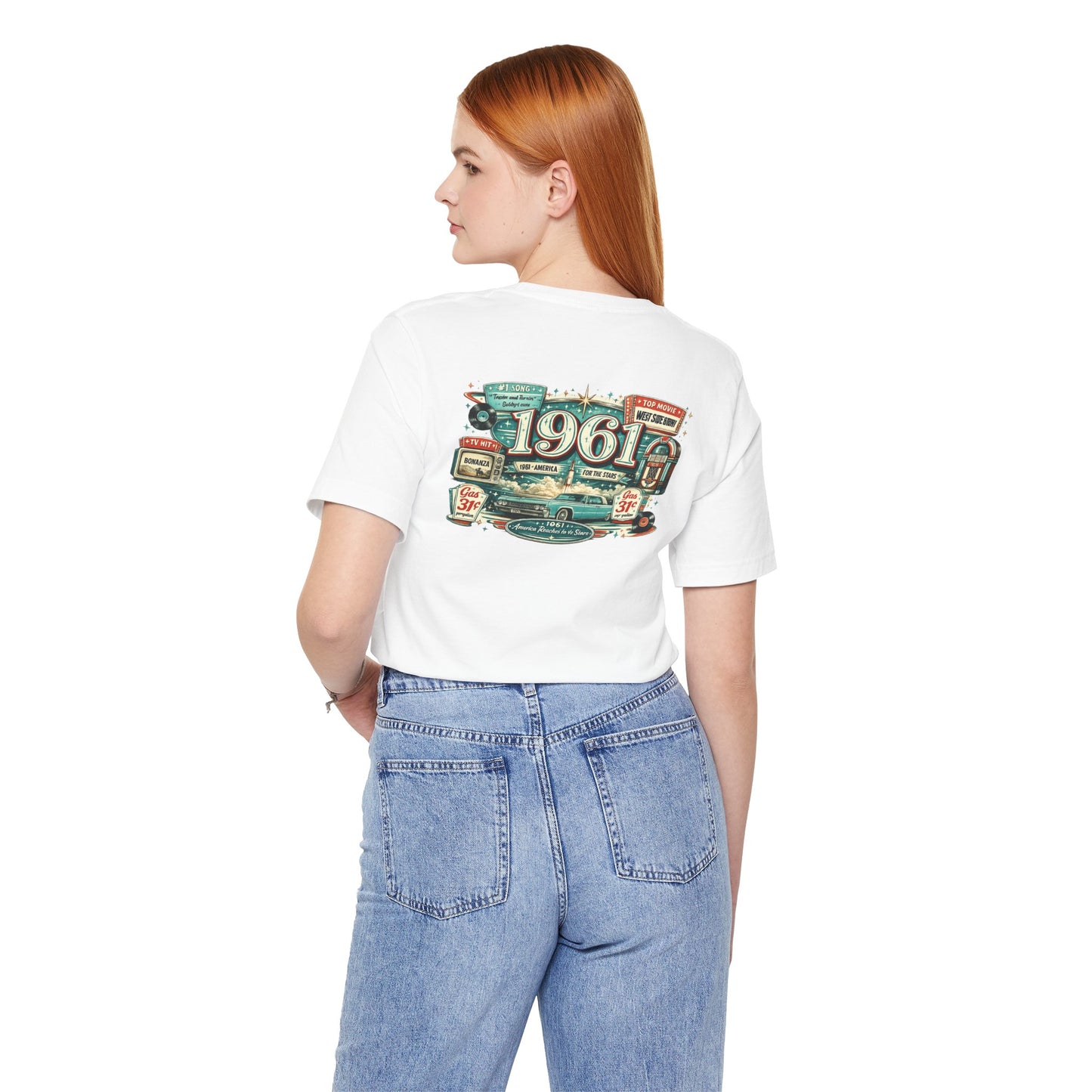 1961 Lincoln Continental T-Shirt | Vintage Born in 1961 Gift | 65th Birthday Retro Tee for Men & Women