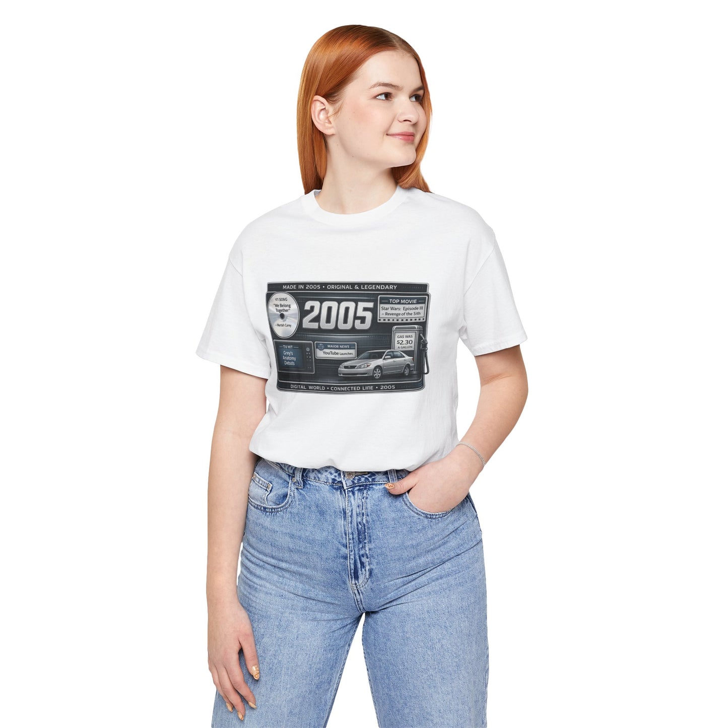 2005 Y2K Classic Car T-Shirt | Born in 2005 21st Birthday Gift | Legal Milestone Tee for Men & Women