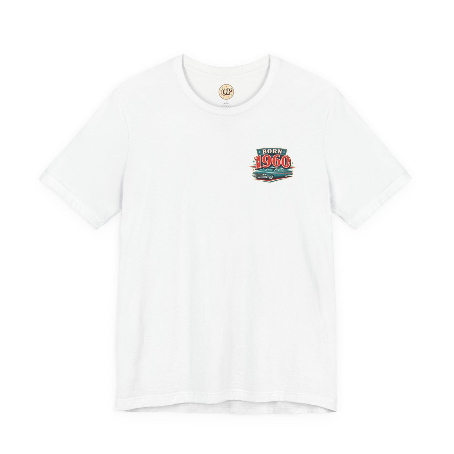 1960 Chevrolet T-Shirt | Vintage Born in 1960 Gift | 66th Birthday Retro Tee for Men & Women