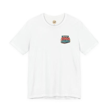 1960 Chevrolet T-Shirt | Vintage Born in 1960 Gift | 66th Birthday Retro Tee for Men & Women