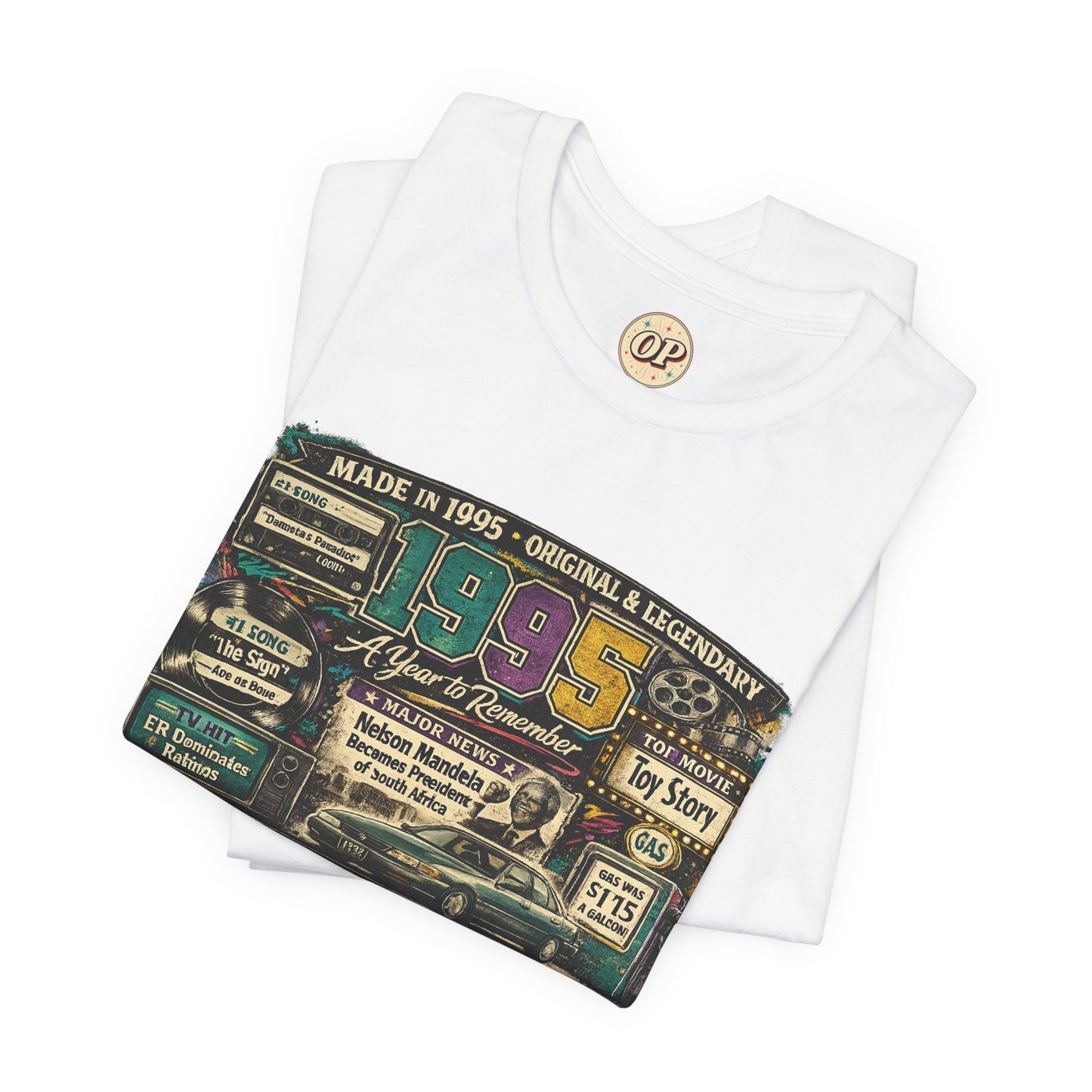 1995 Classic Car T-Shirt | Born in 1995 Birthday Gift | 31st Birthday Tee for Men & Women